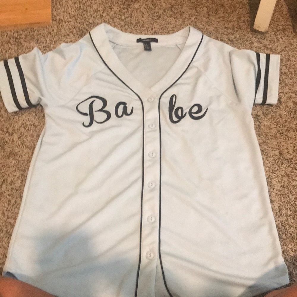 A baseball T-shirt